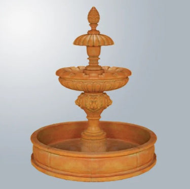 Giannini Garden Laurent Two Tier Pond Fountain